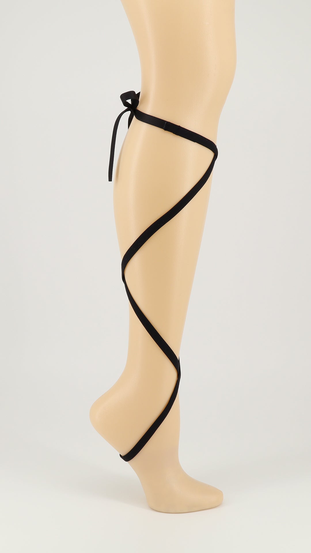 Black The 10 Legups from the side of the leg