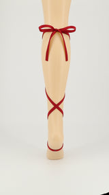 The 10 in red Legups from the back of the leg