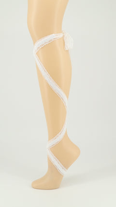 Lace White Left side