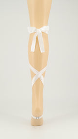 Solid White Back side of leg